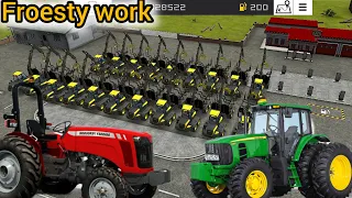 How To Use Forestry All Tools And  vehicles in Fs16 | Farming simulator | Timelapse #fs16