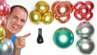 USE FEWER BALLOONS WITH THIS TECHNIQUE ❗❗ How to Make One Balloon into 2 3 4 OR 5 Balloons 😱💥