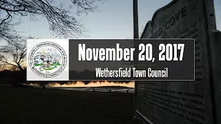 November 20th, 2017 Town Council