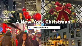 Christmas in New York City| South African YouTuber