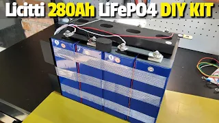 Licitti 280Ah LiFePO4 DIY battery kit