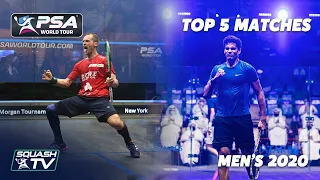 Squash: Top 5 Men's Matches Of Year 2020