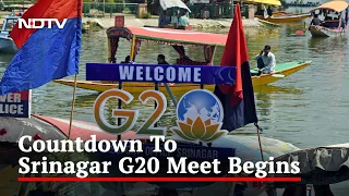 Srinagar On High Alert Ahead Of G20 Meet