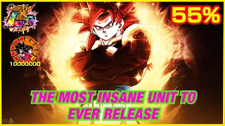 10 MILLION ATTACK STAT AT ONLY 55% WTFFFF!!!! | 7TH ANNI LR PHY SSJ4 GOGETA FULL SHOWCASE | #21