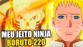 NUNCA VOLTO ATRÁS COM AS MINHAS PALAVRAS!!  Boruto 220 Fred | Anime Whatever