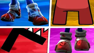 Sonic The Hedgehog Movie Choose Your Favourite Shoes Sonic Movie 3 Sonic EXE vs Alphabet Lore