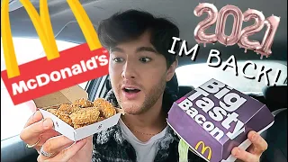 TRYING Mcdonalds KATSU CURRY NUGGETS & More (Welcome Back)