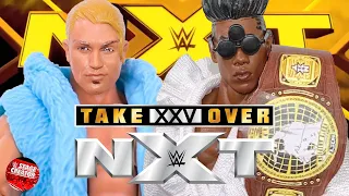 VELVETEEN DREAM VS TYLER BREEZE WWE ACTION FIGURE MATCH! NXT TAKEOVER 25!