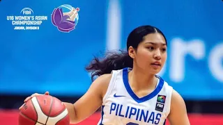 Ava Fajardo Goes For MVP!?😤| FIBA U16 Asia Cup Pool Play Highlights | Gilas Pilipinas U16