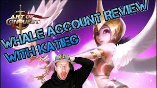 Full Top 100 Account Review with KatieG, The Destroyer of Worlds! Art of Conquest