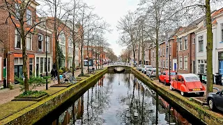 Discovering Delft, Netherlands: Vermeer's Legacy in a Charming Dutch City of Canals, RAW in 4K, 2024