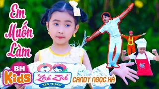 Em Muốn Làm ♫ Candy Ngọc Hà ♫ Nhạc Thiếu Nhi Em muốn làm cảnh sát bắt cướp thật oai phong [MV 4K]