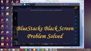 Black screen problem fixed on `~` BLUESTACKS 5 /  100 % solved ~ with Live proof