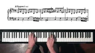 Bach Prelude and Fugue No.24 Well Tempered Clavier, Book 2 with Harmonic Pedal