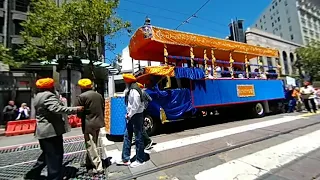 Khalistan procession on Market Street - 3D VR180 video