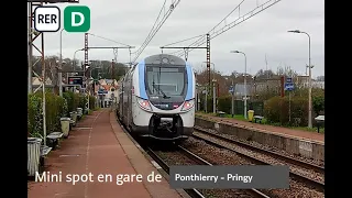 (RER D) Mini spot en gare de Ponthierry - Pringy