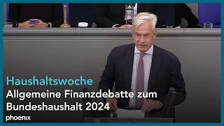 Haushaltswoche: Allgemeine Finanzdebatte zum Bundeshaushalt 2024 am 05.09.23