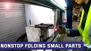 NonStop Folding Small Parts on Trumpf Trubend 7050🔥🔥