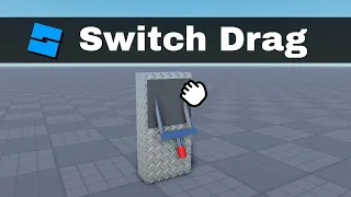 Draggable Switch! | Roblox DragDetector Tutorial (With Opening Door)