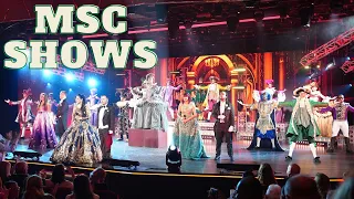 Experience the Breathtaking Inaugural Season of MSC World Europa 2023:  How Many Shows Did We See?