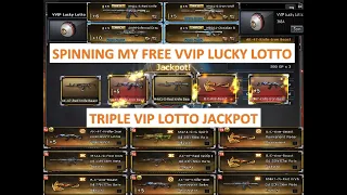 SPINNING MY FREE VVIP LUCKY LOTTO (TRIPLE VIP JACKPOT)