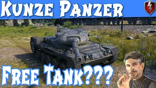 FREE TANK WOT Blitz - Kunze Panzer - Two Games | Littlefinger on World of Tanks Blitz