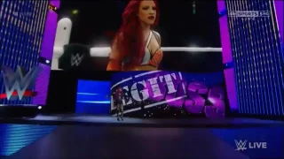 WWE RAW Sasha Banks vs Naomi (Becky Lynch Attacks Tamina)