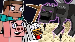 The End & Elytra!! | Block Squad (Minecraft Animation)