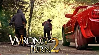 Wrong Turn 2 Movie 1st Scene Three Finger Cut Girl In Two Parts 😱😣 #Shorts #wrongturn #horror