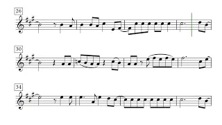 Viva La Vida – Trumpet Solo (Sheet Music)