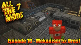 All The Mods 7 - Ep10 - Mekanism 5X Ores! - Minecraft 1.18