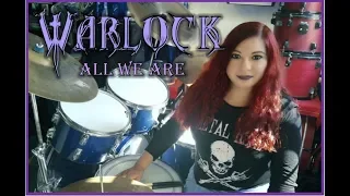 Warlock - All We Are / Drum cover by Zelynne Drum Bass