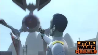 Star Wars Rebels: Ezra & Sabine steals an Imperial prototype TIE fighter