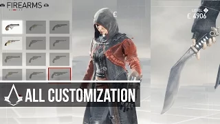 Assassin's Creed Syndicate - All Outfits/Weapons/Gears (SHOWCASE ONLY) "Inventory for Both"