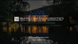 SOLD! Remarkable and iconic luxury chateau property in Burgundy, France. Maxwell-Baynes MB1018