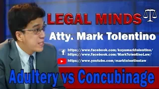 LM: Adultery vs Concubinage