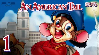 An American Tail (PlayStation 2) - 1080p HD (100%) Walkthrough Level 1 - All Aboard!