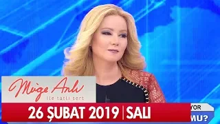 Müge Anlı ile Tatlı Sert 26 Şubat 2019 Salı - Tek Parça