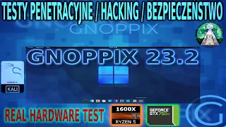 Bezmięsny test Gnoppix Linux 23.2 czyli Testy penetracyjne, hakowanie sieci i testy bezpieczeństwa