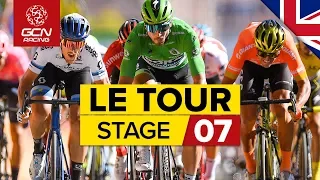 Tour de France 2019 Stage 7 Highlights: Belfort - Chalon-Sur-Saone | GCN Racing