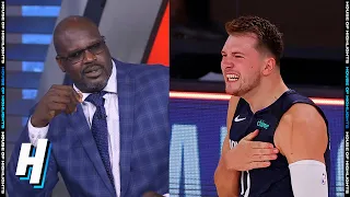 Shaq Not Impressed With Luka Doncic GAME-WINNER vs Clippers - Game 4 | August 23, 2020 NBA Playoffs