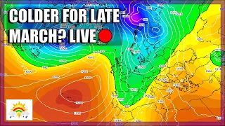 Ten Day Forecast: Colder For Late March? [LIVE:🔴]