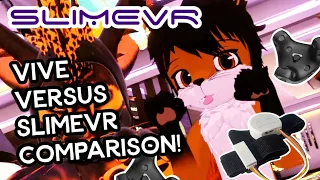 Vive versus SlimeVR Tracking Comparaison [OLD, IKTweaks]