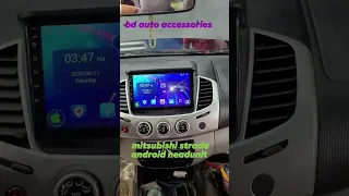 mitsubishi strada android headunit