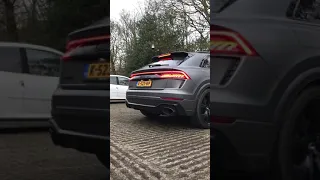 AUDI RSQ8 cold start sound