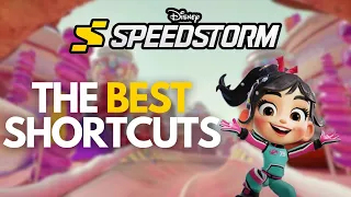 ALL Shortcuts For The NEW Sugar Rush Track In Disney Speedstorm | Candy Kingdom Best Routes