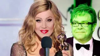 Madonna's Golden Globe (Sorry Elton)