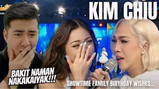 [REACTION] KIMPAU |Showtime Family Birthday Wishers for Kim | Kim Chiu and Paulo Avelino