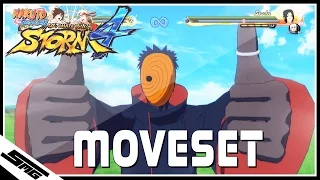 Naruto Ultimate Ninja Storm 4 - Akatsuki Tobi COMPLETE Moveset