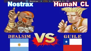 Street Fighter II': Champion Edition - Nostrax vs HumaN_CL FT5